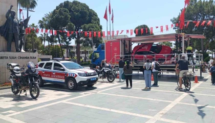 Jandarmadan öğrencilere trafik farkındalık eğitimi