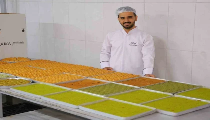 Kahramanmaraşlı genç girişimciden Amerikaya tatlı