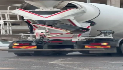 Kahramanmaraşta beton mikserine 152 bin lira ceza
