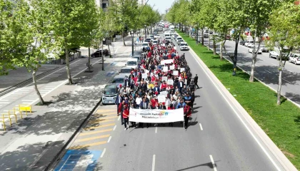 Kahramanmaraşta farkındalık için yürüdüler