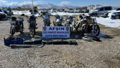 Kahramanmaraşta motosiklet hırsızlığı