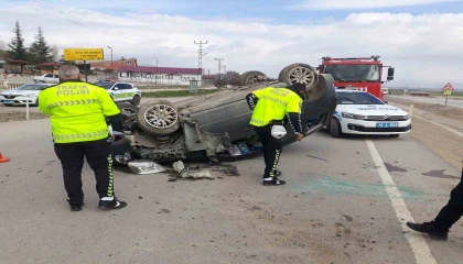Kahramanmaraşta trafik kazası: 2 yaralı