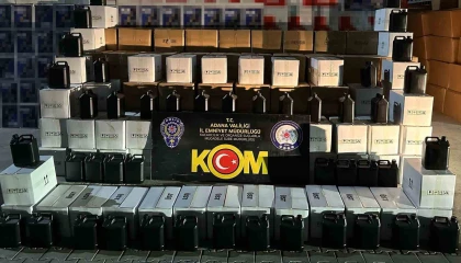 Karnavalda satılacak tonlarca sahte içki ele geçirildi: 2 tutuklama