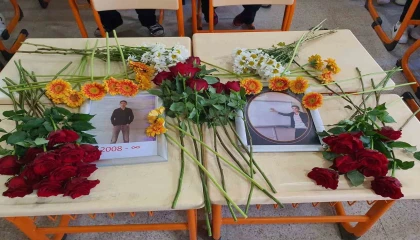 Kazada hayatını kaybeden lise öğrencisi okulunda anıldı