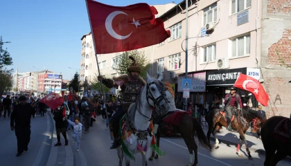 Kepenek giyildi, cura çalındı, Yörükler Burdurda yürüdü
