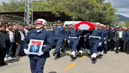 Kıbrıs gazisi Kemal Çetin son yolculuğuna uğurlandı