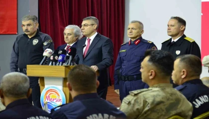 Mersin Valisi Toros: Her bir vatandaşımızın kendini güvende hissetmesi en büyük önceliğimizdir