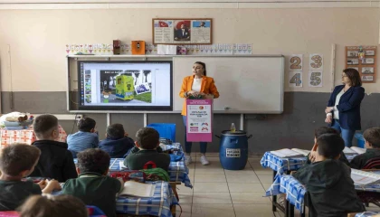 Mersinde çocuklara yönelik çevre farkındalık eğitimleri sürüyor
