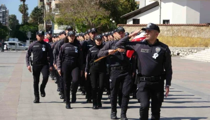 Mersinde Türk Polis Teşkilatının 180. yıl dönümü kutlandı