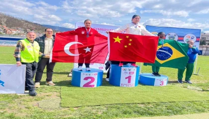 Mersinli sporcu dünya 2ncisi oldu