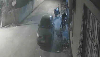 Motosiklet çaldı yakalandı, Kendimin sandım dedi