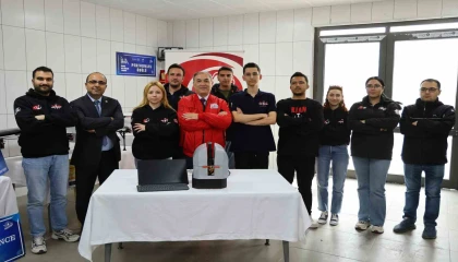 Öğrenciler hava savunma sistemi geliştirdi: 5 santimetrelik cismi vurabiliyor