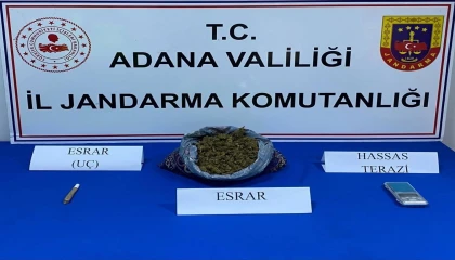 Pozantıda uyuşturucu taciri 2 şüpheli yakalandı
