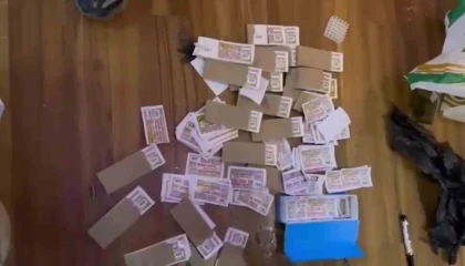Sahte piyango bileti bastırıp 105 milyon TLlik hacme ulaşan şebekeye operasyon