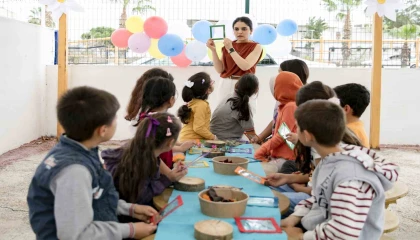 Silifkede çocuklar için hobi atölyesi açıldı