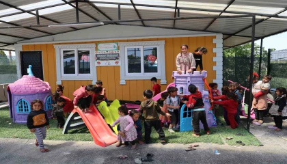 Tarım işçilerinin çocuklarına özel okul öncesi sınıf açıldı