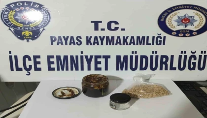 Uyuşturucu hapı macun içerisinde kavanozda sakladı