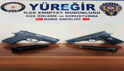 Yüreğirde 49 şüpheli yakalandı, 22 silah ele geçirildi