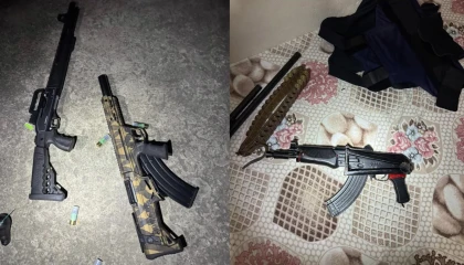 Adanada EYP ile biri kalaşnikof 6 silah ele geçirildi: 2 tutuklama