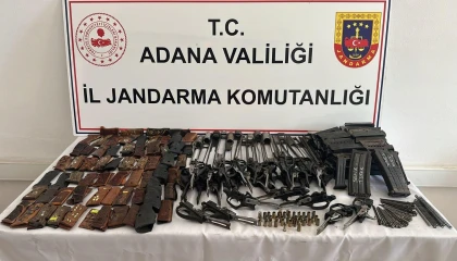 Adanada silah üretimi yapan şüpheli yakalandı