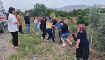 Ağaç ve emniyet kemeri hayat kurtardı: Takla atan otomobilde burnu bile kanamadı