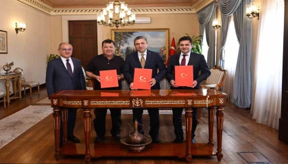 Aksuya yeni eğitim kurumu için protokol imzalandı