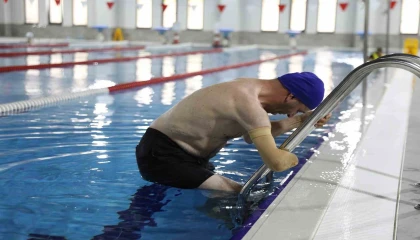 Alanyada engelli bireyler sporla güçleniyor