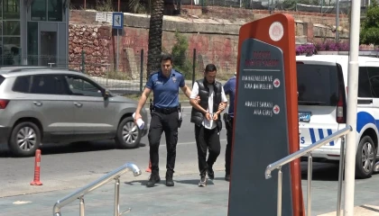 Alanyada makilik alanı ateşe veren şahıs tutuklandı