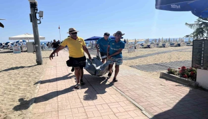 Alanyaya tatile gelen Alman turist sahilde hayatını kaybetti