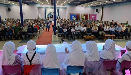 Anamurda 4-6 yaş öğrencileri yıl sonu heyecanı yaşadı