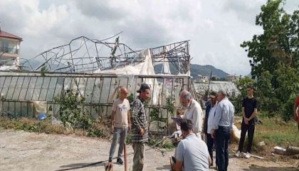 Antalya Gazipaşadaki hortumun bilançosu belli oldu