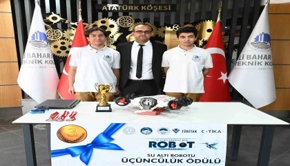 Antalya OSBli öğrencilerden uluslararası başarı