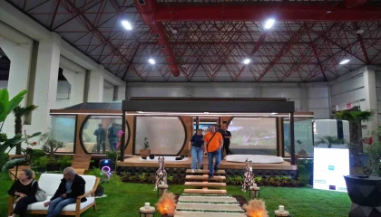 Antalyada akıllı evler doğayla buluştu, fuar ziyaretçileri hayran kaldı