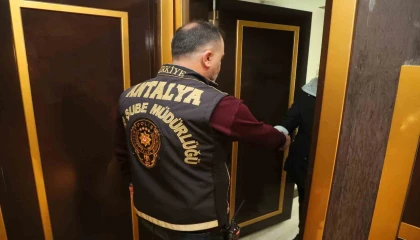 Antalyada günübirlik konaklama yerlerine denetim: 1 işletme ve 5 kişiye ceza