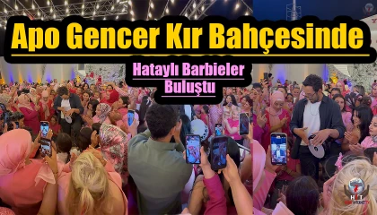 APO GENCER HER EVDEN BİR BARBİE TOPLAYIP PARTİ YAPTI