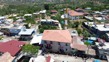 Asrın felaketi sonrası Hatayda inşa edilen 100üncü cami ibadete açıldı