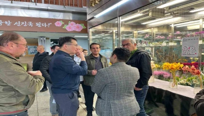 ATB kesme çiçek URGE heyeti Japonya ve Korede temaslarda bulundu