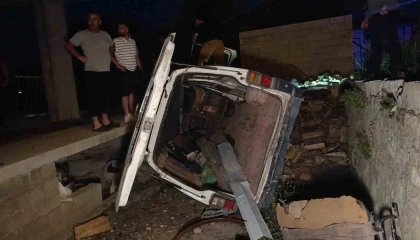 ‘Balık avlayacağım deyip patronundan aldığı araçla evin avlusuna uçtu