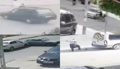 Bir haftada aynı caddede 3 kaza