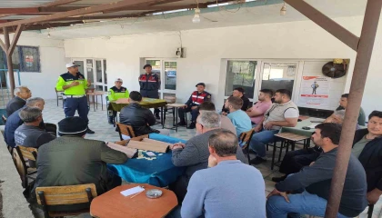 Burdurda jandarmadan yetişkinlere trafik eğitimi: 2 bin 847 kişiye ulaşıldı