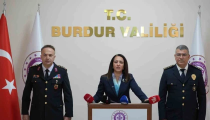 Burdurda Nisan ayında 215 şahıs hakkında işlem yapıldı