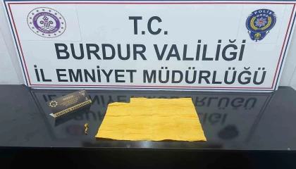 Burdurda uyuşturucu operasyonu: 1 kişi tutuklandı