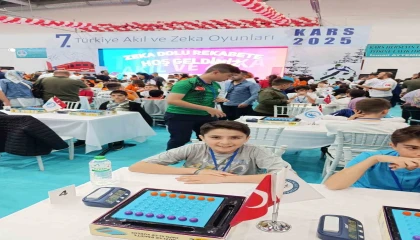 Burdurlu ortaokul öğrencisi 7. Akıl ve Zeka Oyunları Türkiye Şampiyonasında 10uncu oldu
