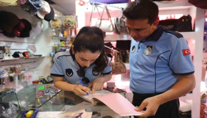 Büyükşehirden kaldırım işgallerine denetim