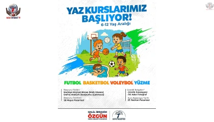 DEFNE’DE YAZ KURSLARI BAŞLIYOR