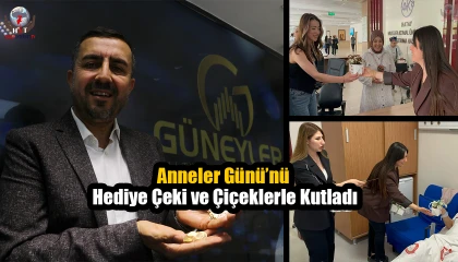 Depremzede kadınların Anneler Günü, hediye çeki ve çiçeklerle kutlandı