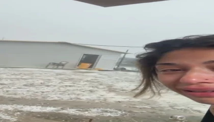 Dolunun mahsulüne verdiği zararı görünce gözyaşlarına engel olamamıştı, o anları anlattı