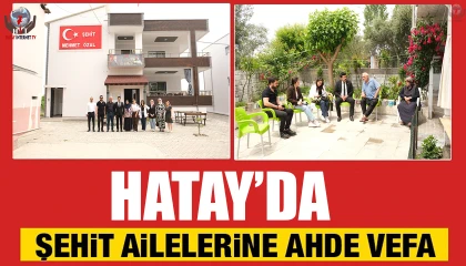 Dörtyolda şehit annelerine vefa