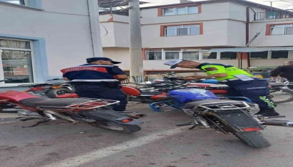 Eğirdirde motosiklet denetimlerinde iki sürücüye 3 bin 160 TL para cezası