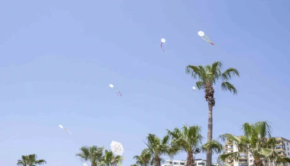 Engelliler Haftasında gökyüzü rengarenk oldu